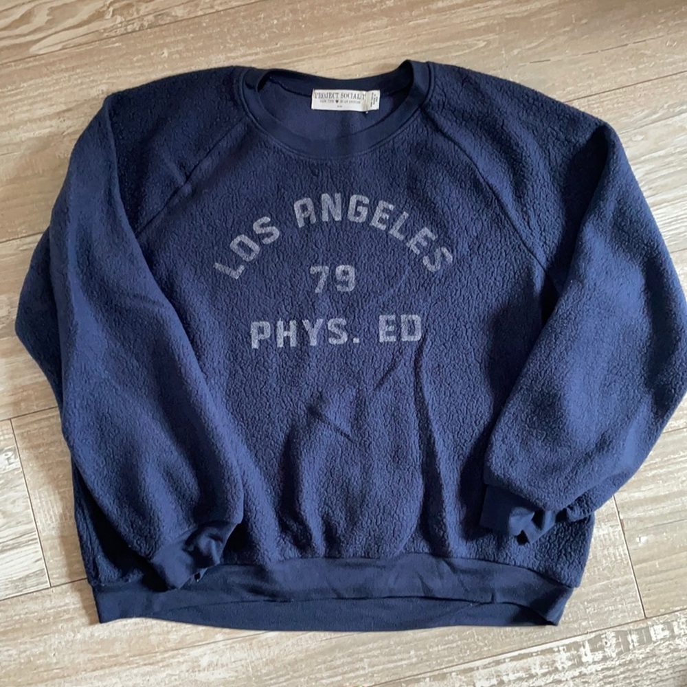 Project social T sweatshirt